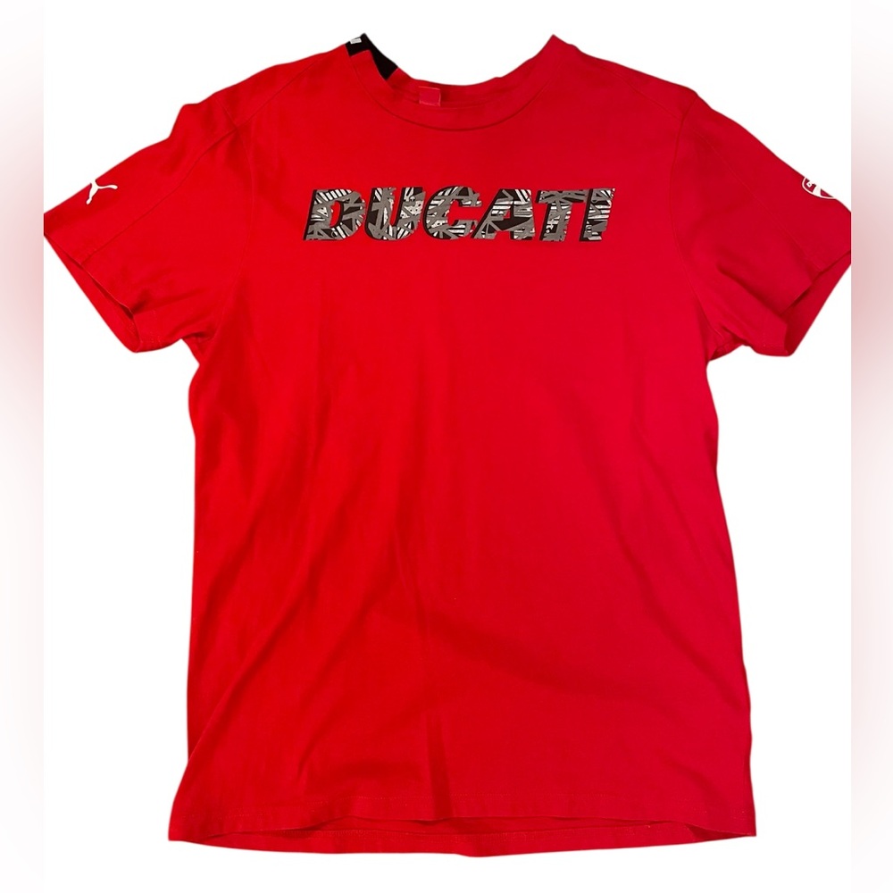 Ducati x Puma Red Short Sleeve Tshirt